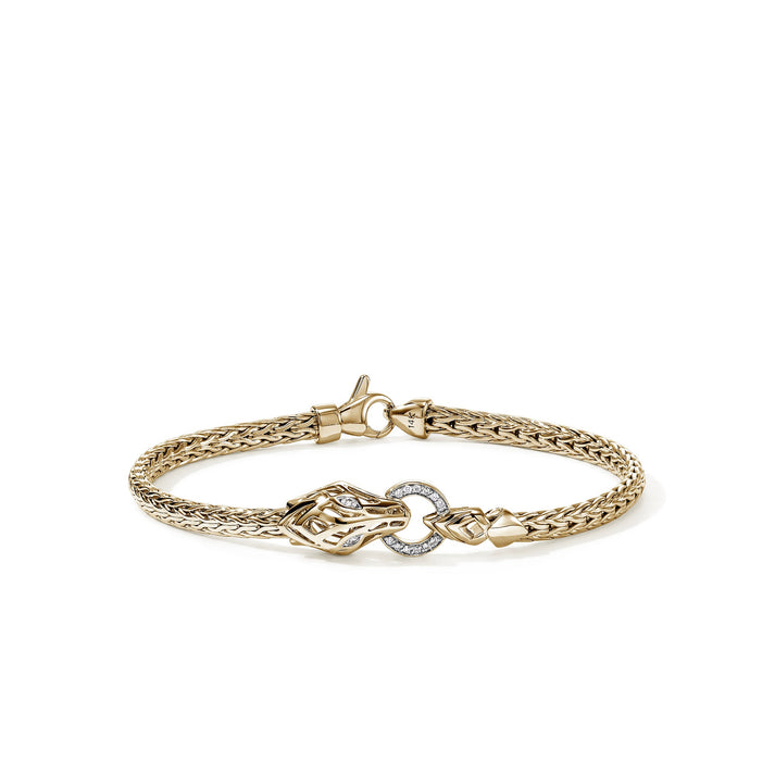 Naga Bracelet, Gold, Diamonds, 3.5MM|BUGGX603752DI