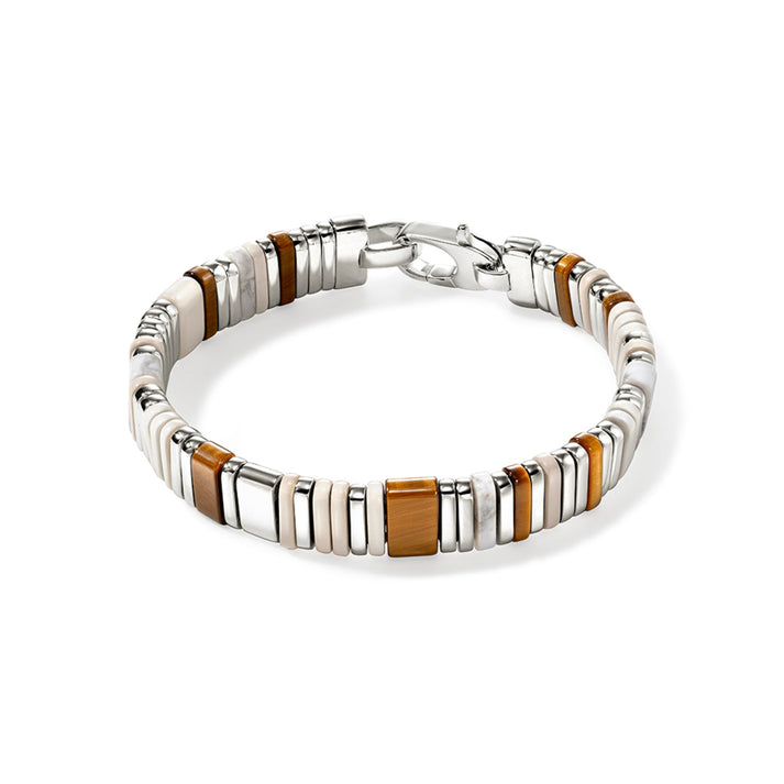 Colorblock Bracelet, Silver|BUS9010521LBRTEHL