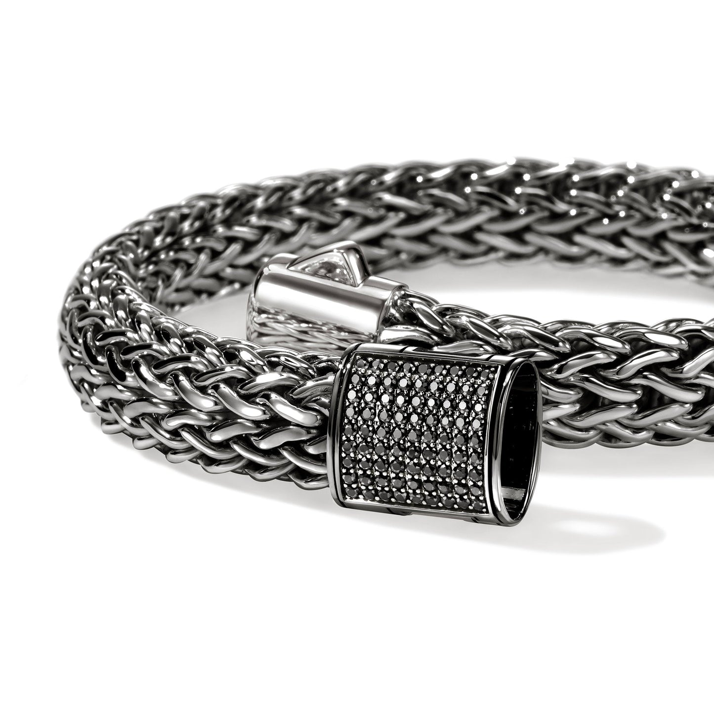 icon-bracelet-dark-silver-gemstones-10-5mm-bus9994044brdbls