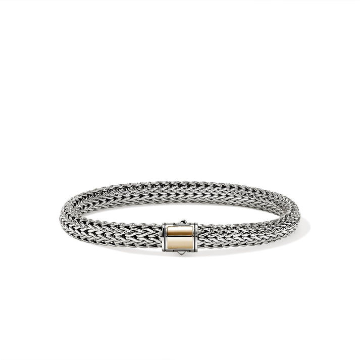 Icon Bracelet, Gold, Sterling Silver, 6.5MM|BUZZ990904