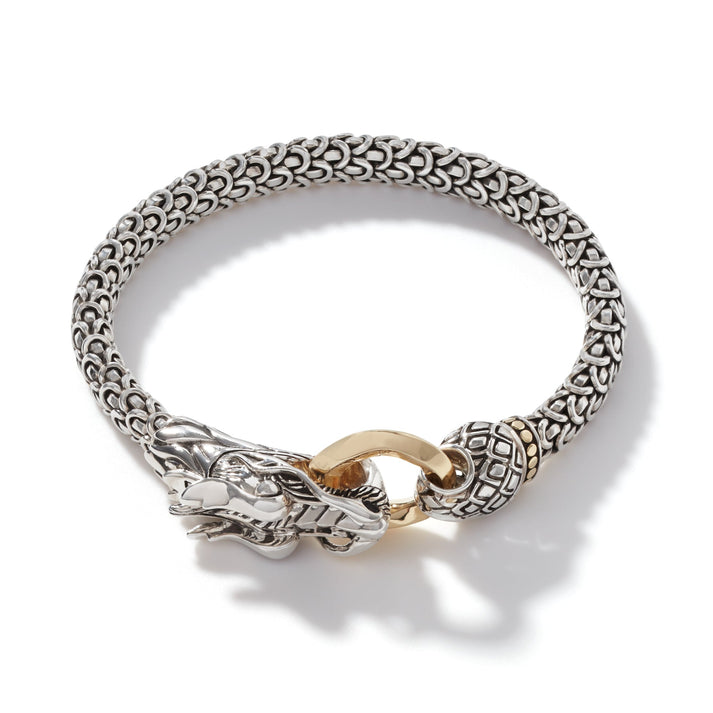 Naga Bracelet, Gold, Sterling Silver, 6MM|BZ65032