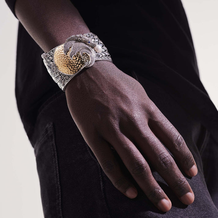 naga-bangle-silver-gold-diamonds-pearl-bzp603122bspdi