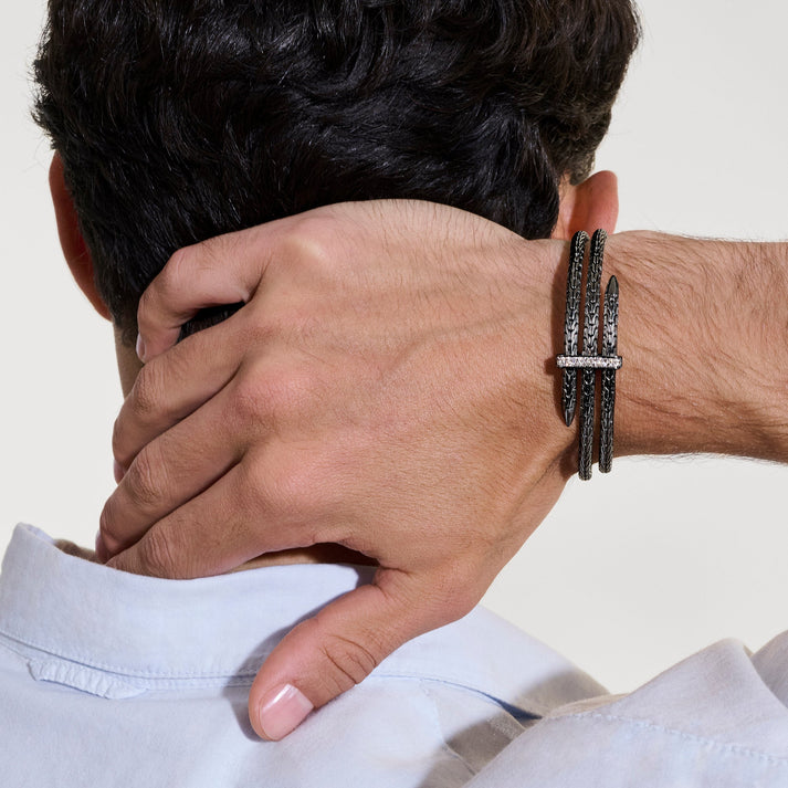 spear-triple-flex-cuff-dark-silver-diamonds-4mm-cbp988392brddi