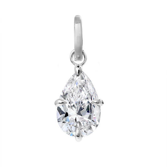 Clarity Diamond™ Oval Diamond Enhancer Charm