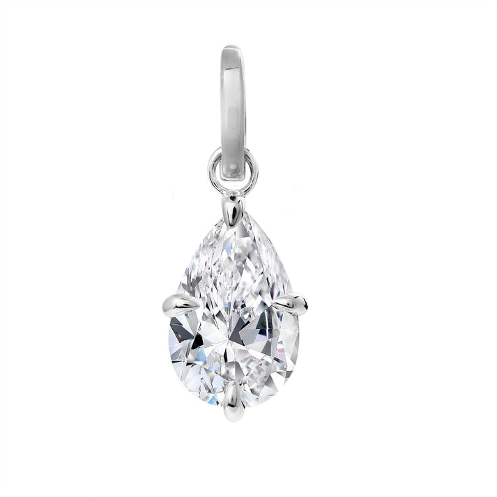 Clarity Diamond™ Oval Diamond Enhancer Charm