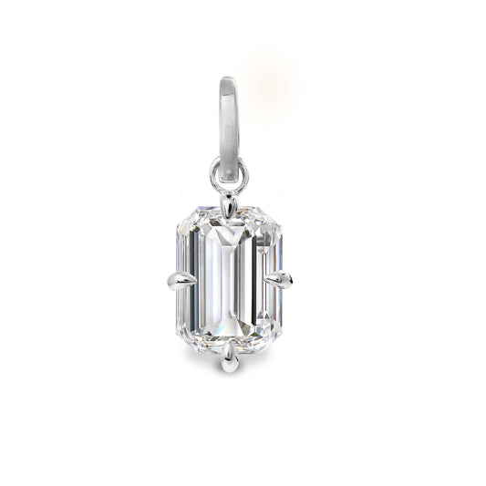 Clarity Diamond™ Emerald Diamond Enhancer Charm