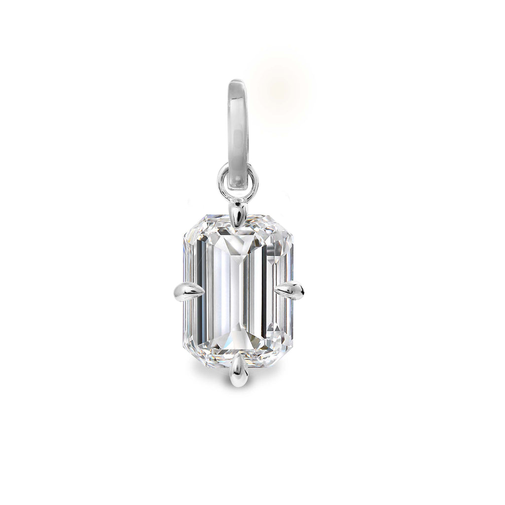 Clarity Diamond™ Emerald Diamond Enhancer Charm