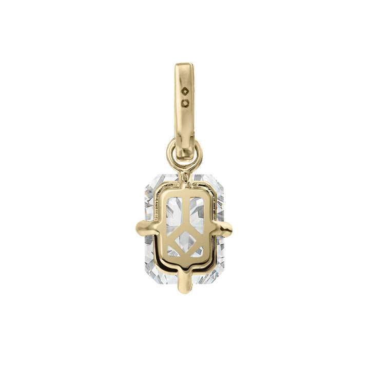 Clarity Diamond™ Back Emerald Diamond Enhancer Charm