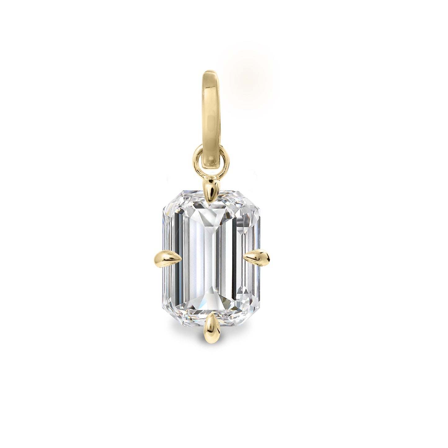 Clarity Diamond™ Emerald Diamond Enhancer Charm