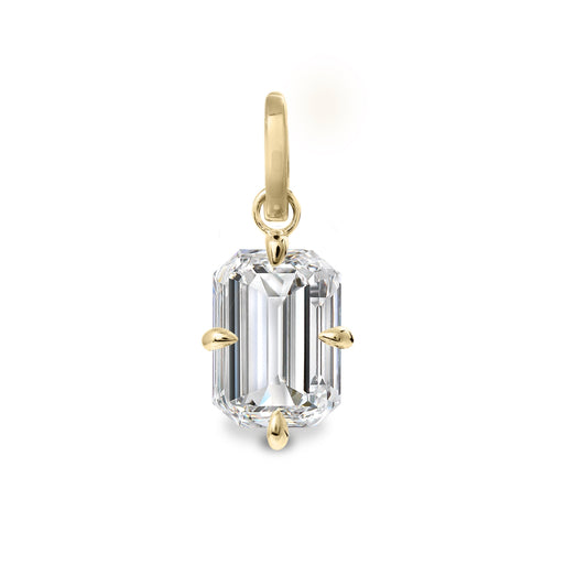Clarity Diamond™ Emerald Diamond Enhancer Charm