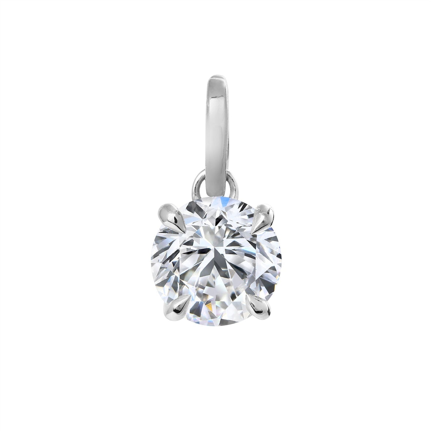 Clarity Diamond™ Round Diamond Enhancer Charm