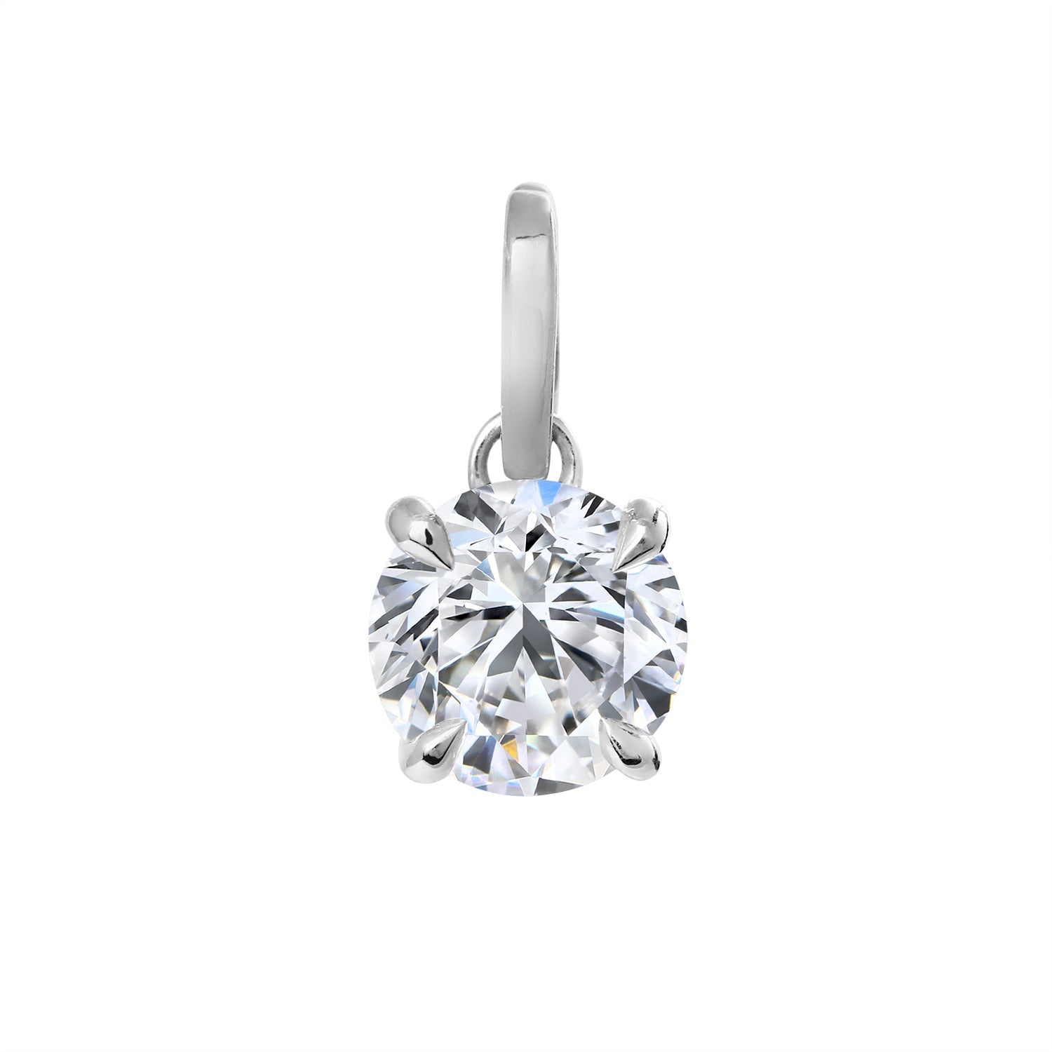 Clarity Diamond™ Round Diamond Enhancer Charm