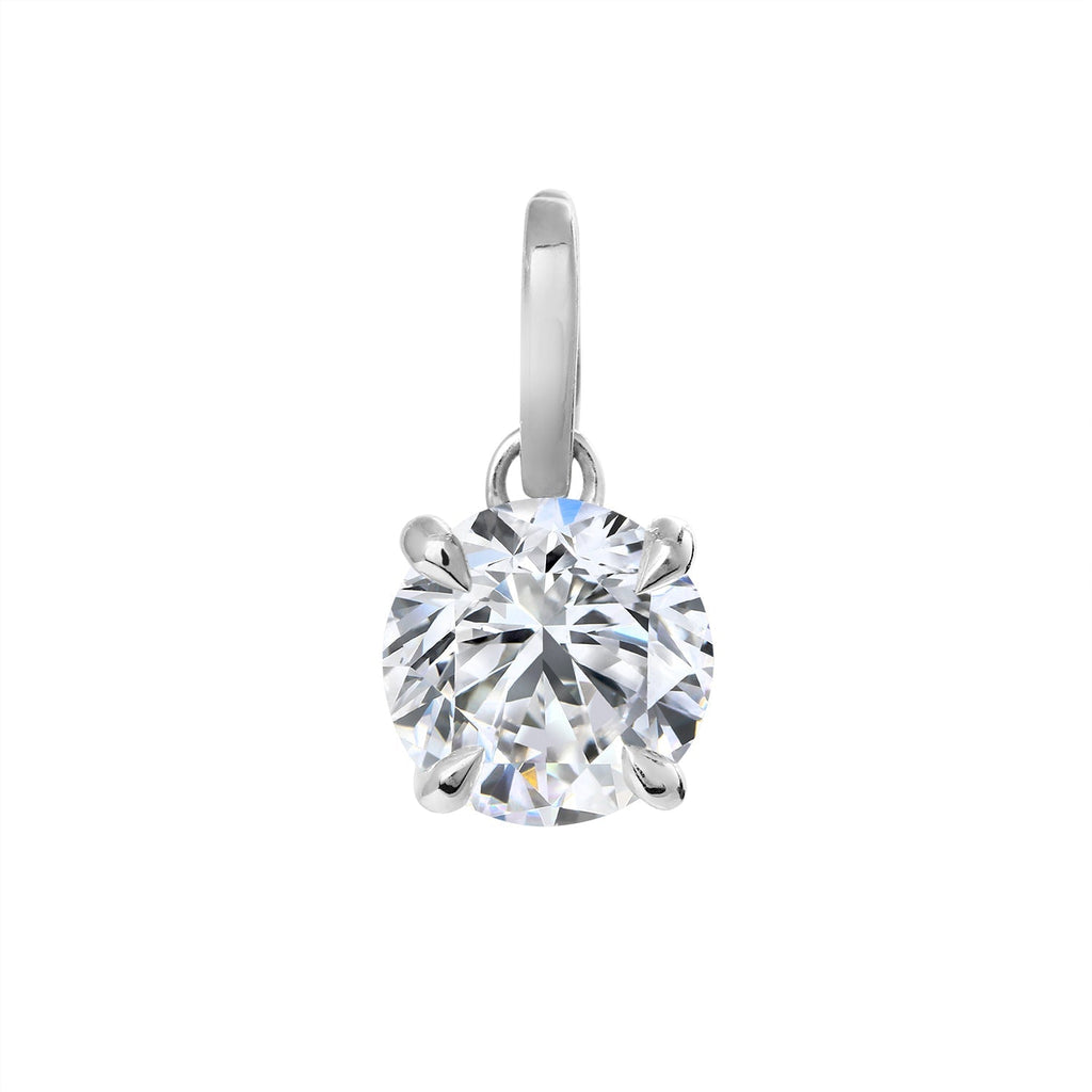 Clarity Diamond™ Round Diamond Enhancer Charm