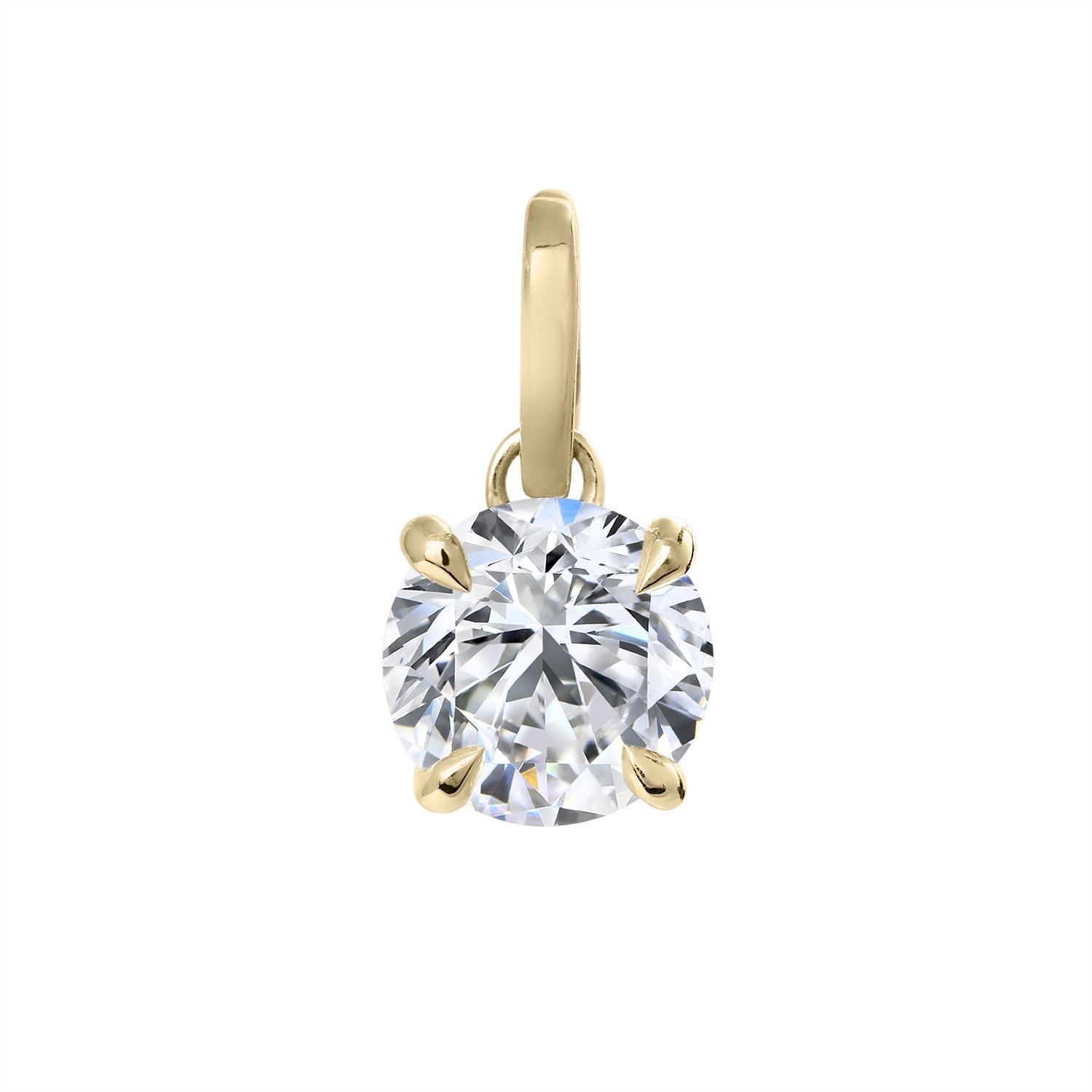 Clarity Diamond™ Round Diamond Enhancer Charm