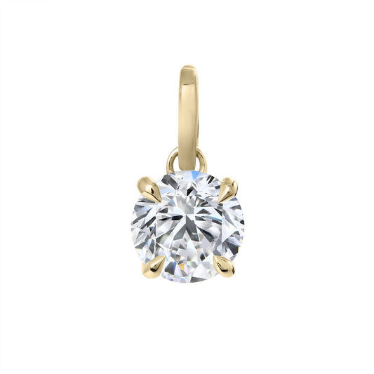 Clarity Diamond™ Round Diamond Enhancer Charm