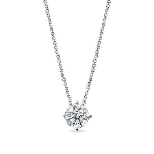 Clarity Diamond™ 3.00ct Lab Grown Round Diamond Pendant