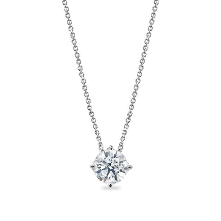 Clarity Diamond™ 3.00ct Lab Grown Round Diamond Pendant