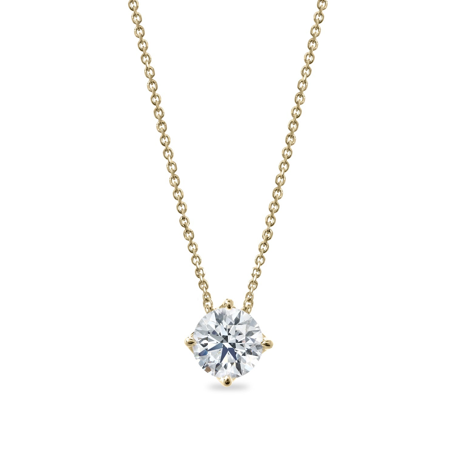 Clarity Diamond™ 3.00ct Lab Grown Round Diamond Pendant