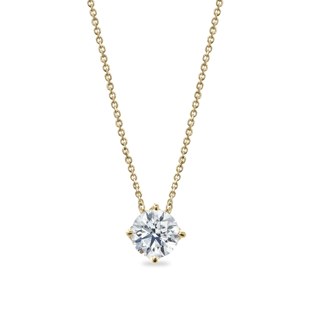 Clarity Diamond™ 3.00ct Lab Grown Round Diamond Pendant