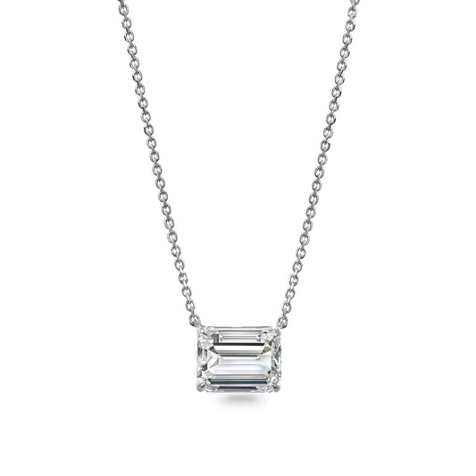 Clarity Diamond™ Signature GIA Certified Lab Grown Emerald Diamond Pendant