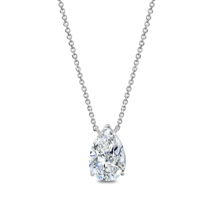 Clarity Diamond™ Signature GIA Certified Lab Grown Pear Diamond Pendant