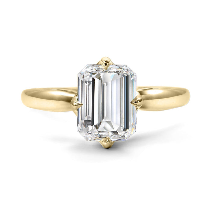 Clarity Diamond™ Signature Lab Grown Emerald Diamond Solitaire Engagement Ring