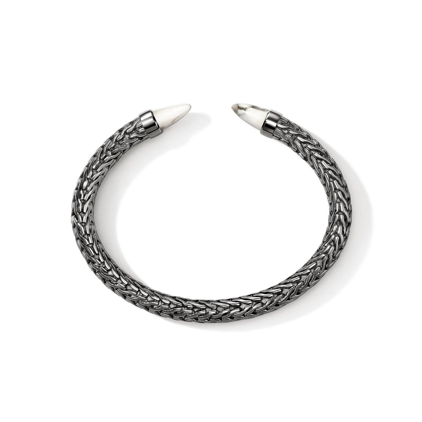 spear-50-flex-cuff-dark-silver-howlite-cms987961brdwhl