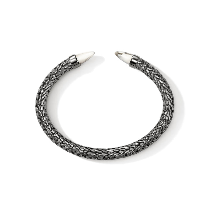 spear-50-flex-cuff-dark-silver-howlite-cms987961brdwhl