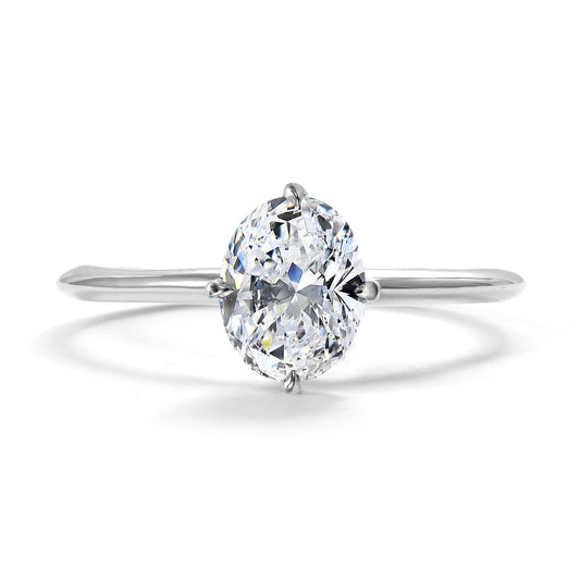 SOLITAIRE RING DIA200OV-W-GH