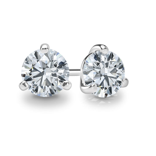 STUD EARRINGS DIAE200-W-017