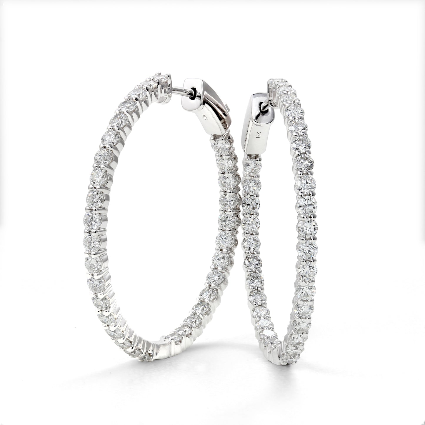 HOOP EARRINGS DIAH300W-GH-004