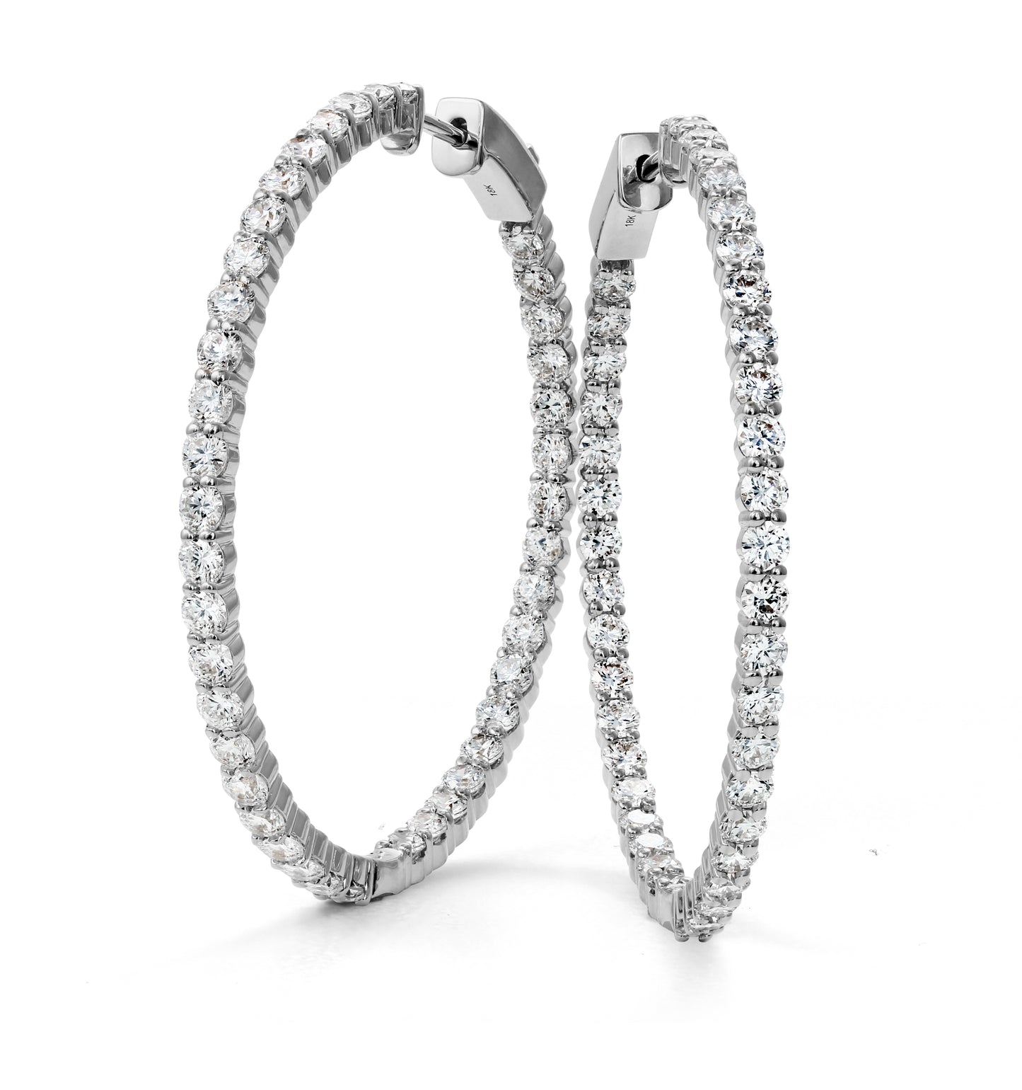 HOOP EARRINGS DIAH400W-GH-002