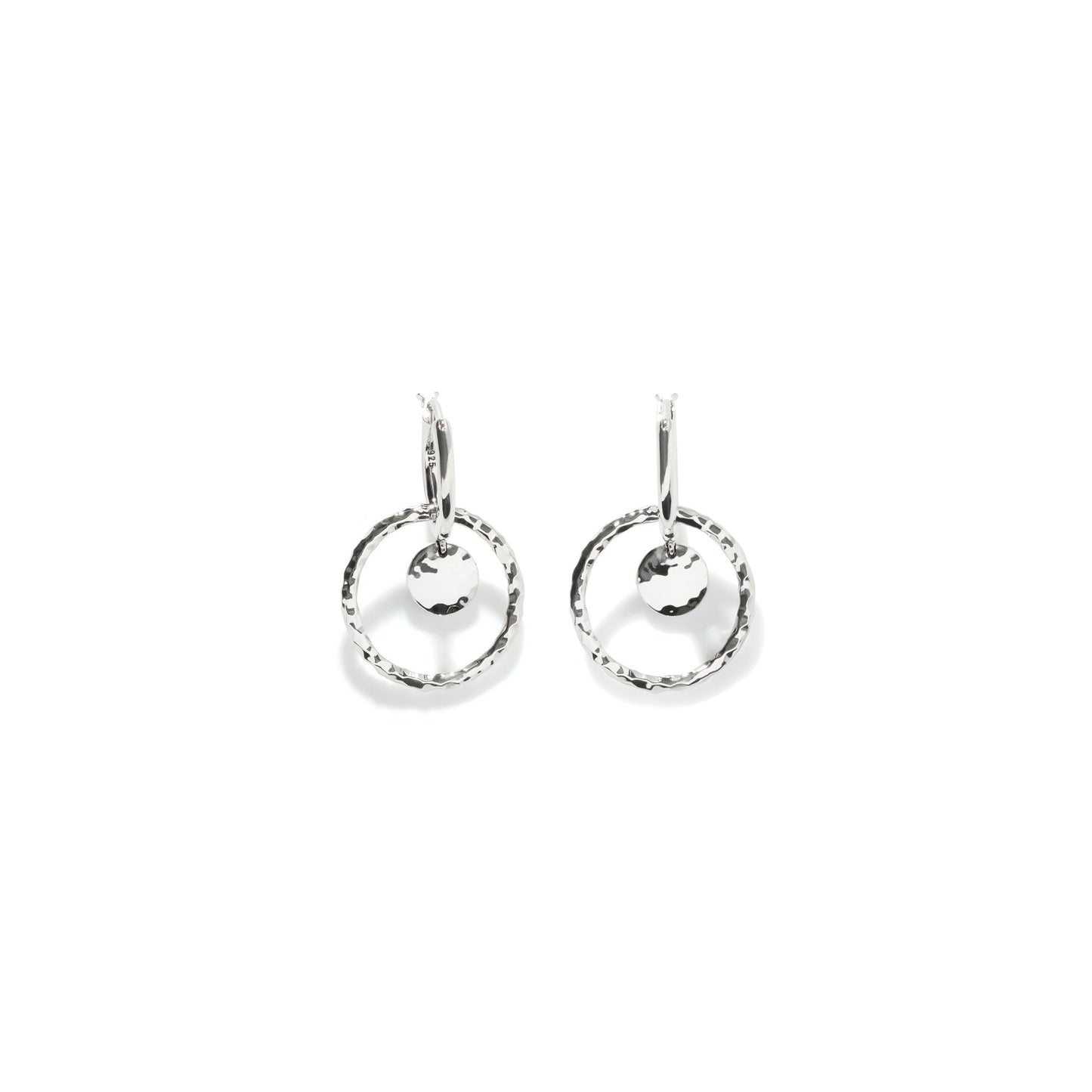 John Hardy Palu Dot Drop Earring, Sterling Silver EB34000