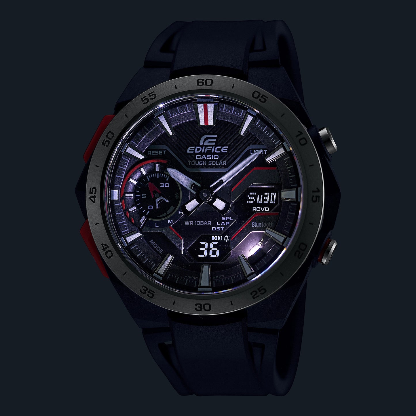 G-shock EDIFICE WINDFLOW ECB2200P-1A