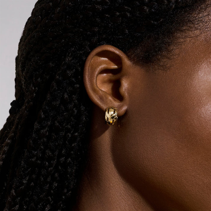 Icon 50 Hoop Earrings, Gold, 15MM|EGG98790