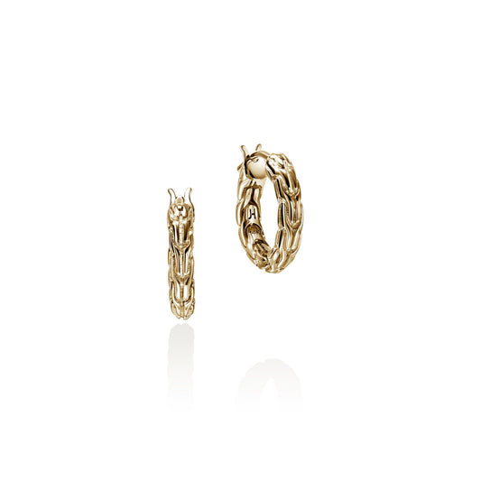 JH Essential Hoop Earrings, Gold, 14MM|EGG98922