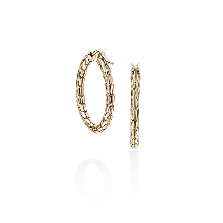 JH Essential Hoop Earrings, Gold, 22MM|EGG98923