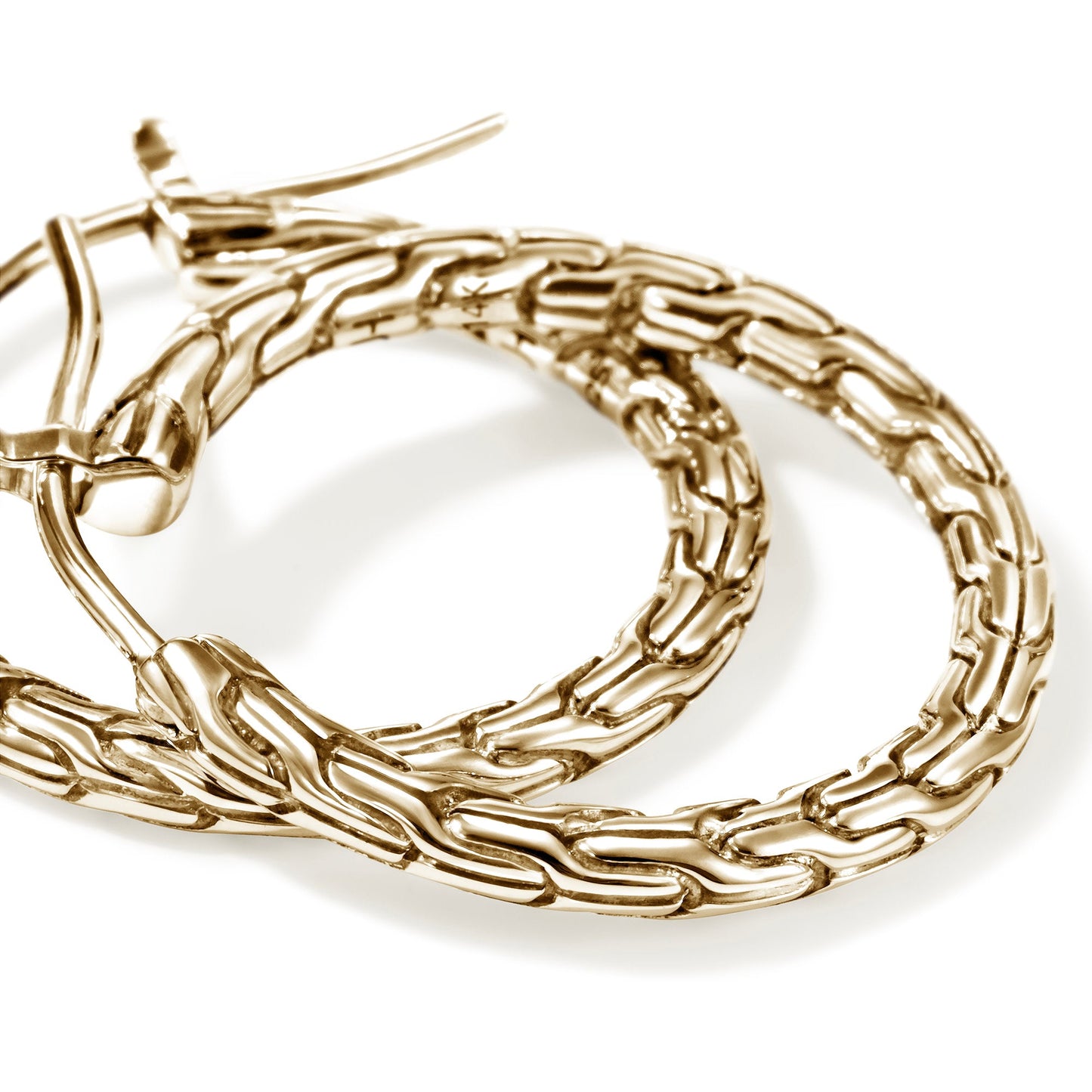 JH Essential Hoop Earrings, Gold, 22MM|EGG98923