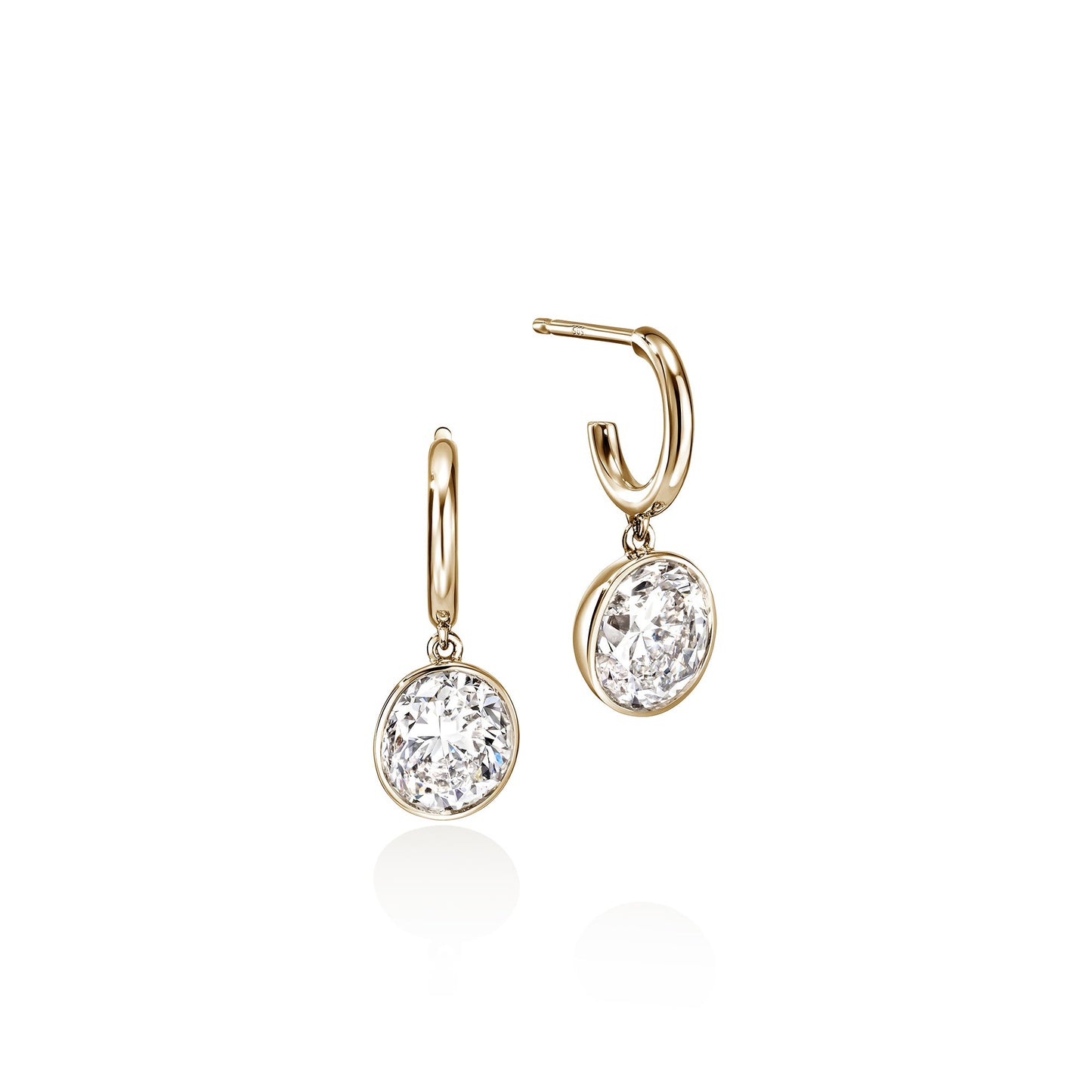 JH Lovestruck™ Earrings, Gold, Diamonds, 2.5TCW|EGGX43004LGD