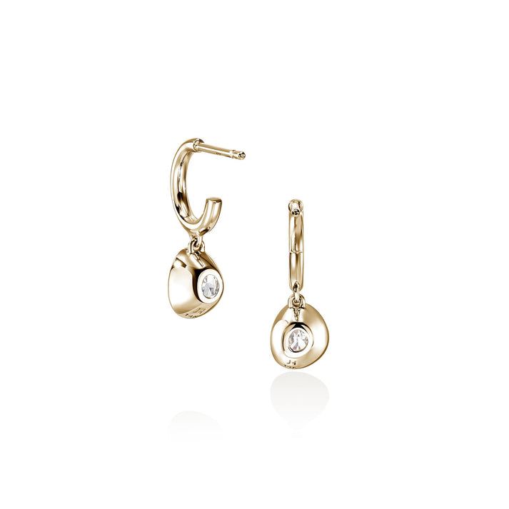 JH Lovestruck™ Hoop Earrings, Gold, Diamonds, 1.5TCW|EGGX43006LGD