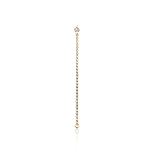 JH Lovestruck™ Drop Chain Earring, Gold, Diamond, .03TCW, Single|EGGX43009LGD