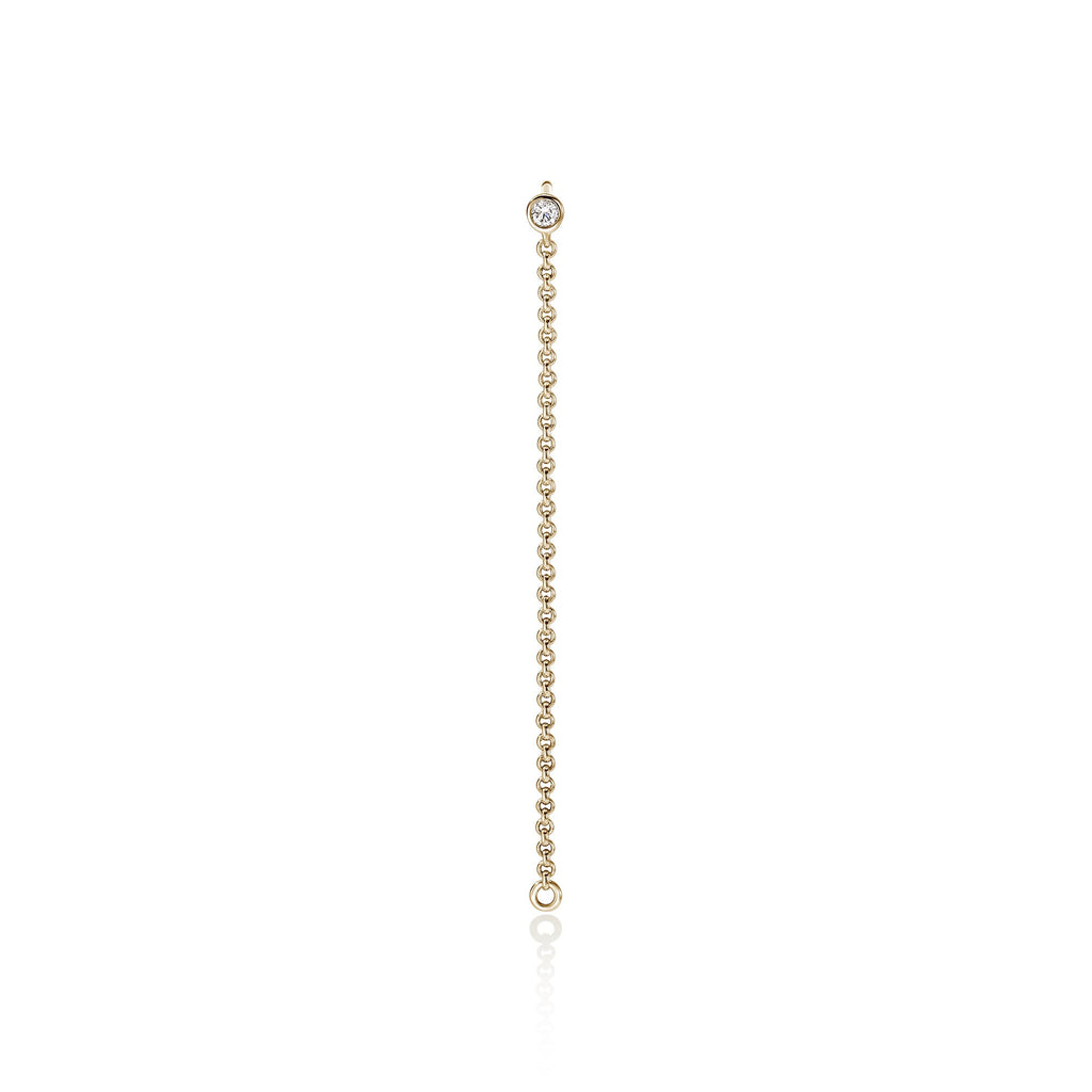JH Lovestruck™ Drop Chain Earring, Gold, Diamond, .03TCW, Single|EGGX43009LGD