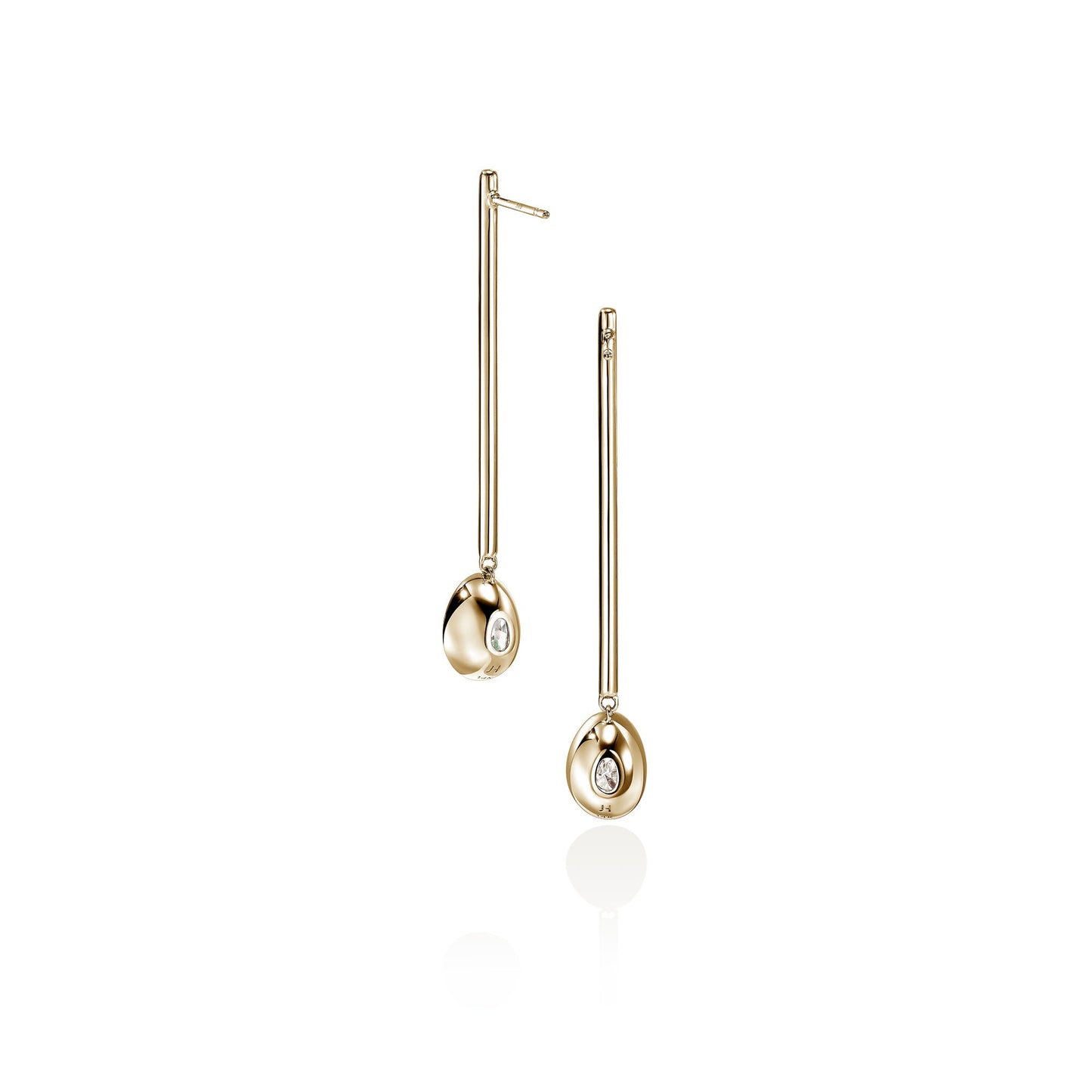 JH Lovestruck™ Drop Earrings, Gold, Diamonds, 5.0TCW|EGGX43023LGD