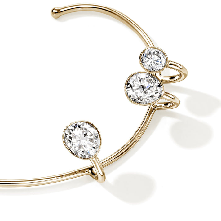 JH Lovestruck™ Ear Cuff, Gold, Diamonds, 1.75TCW, Single|EGGX43049LGD