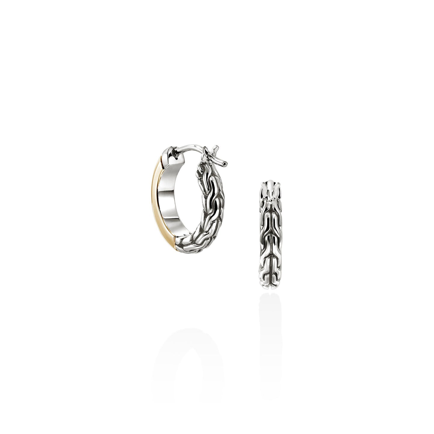 JH Essential Hoop Earring, Gold, Sterling Silver, 14MM|EZZ98709