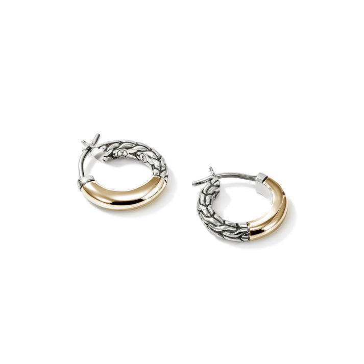 JH Essential Hoop Earring, Gold, Sterling Silver, 14MM|EZZ98709