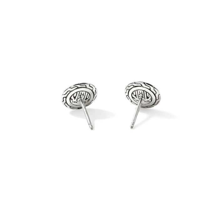 JH Essential Stud Earring, Gold, Sterling Silver, 10MM|EZZ98718