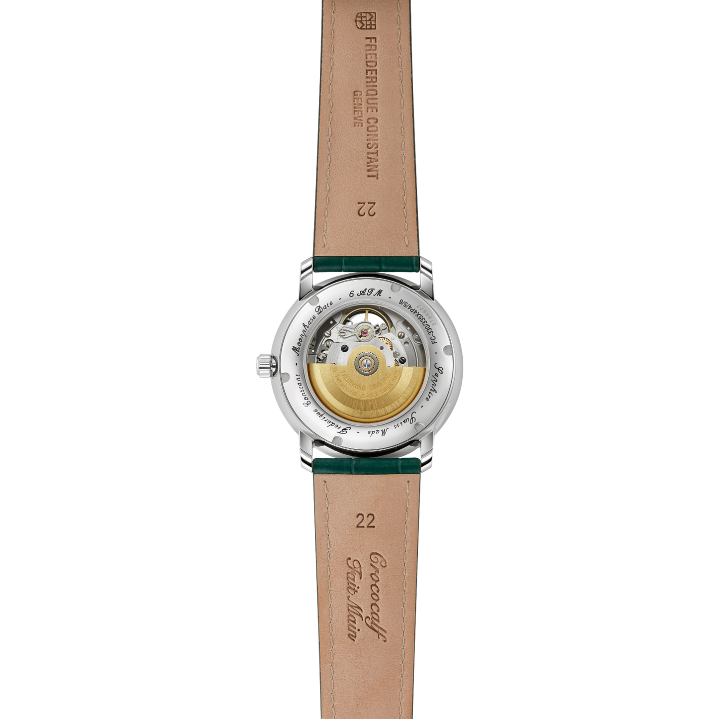 CLASSICS  HEART BEAT MOONPHASE DATE FC-335MCGRW4P26