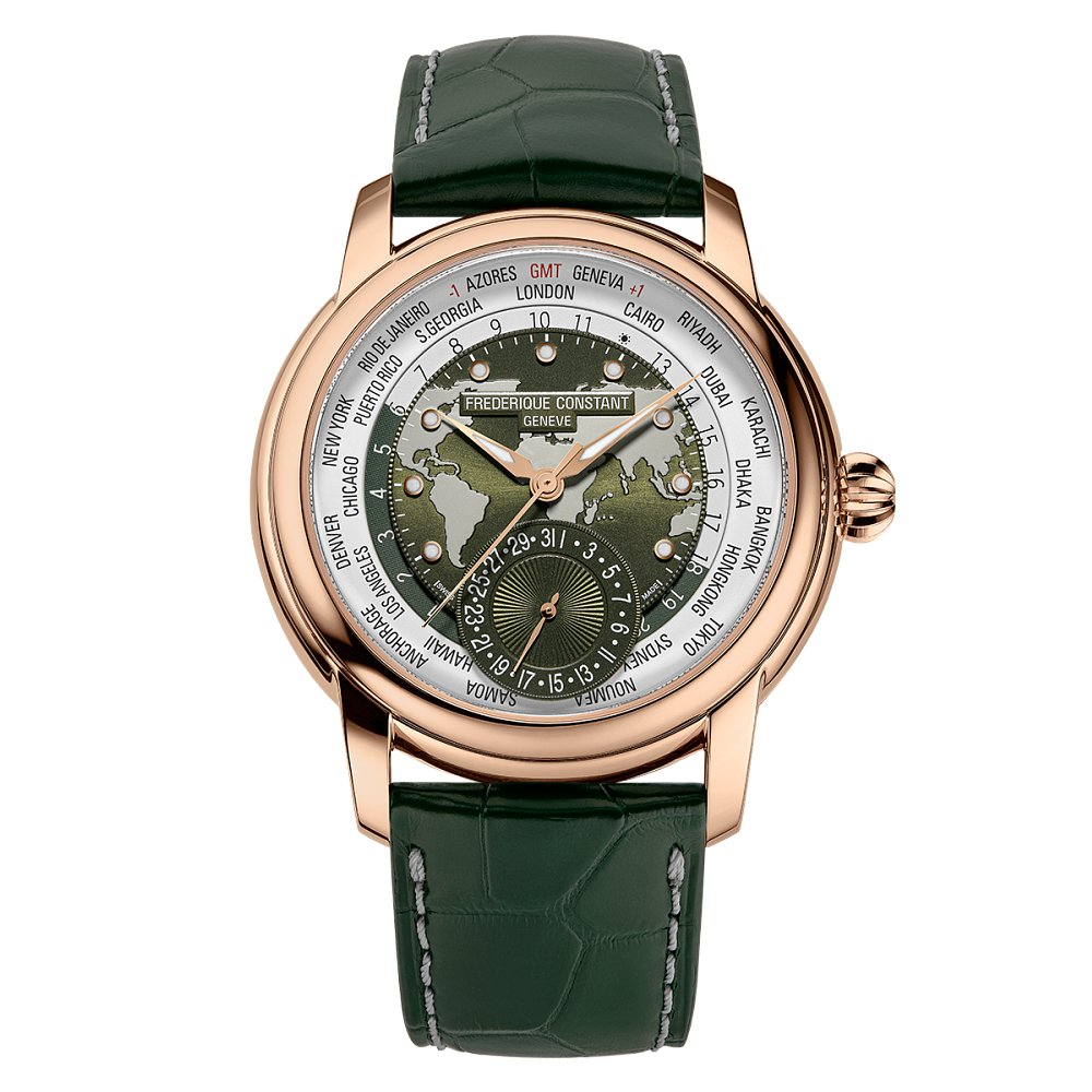 Frederique Constant Classic Worldtimer FC-718KWWM4H9