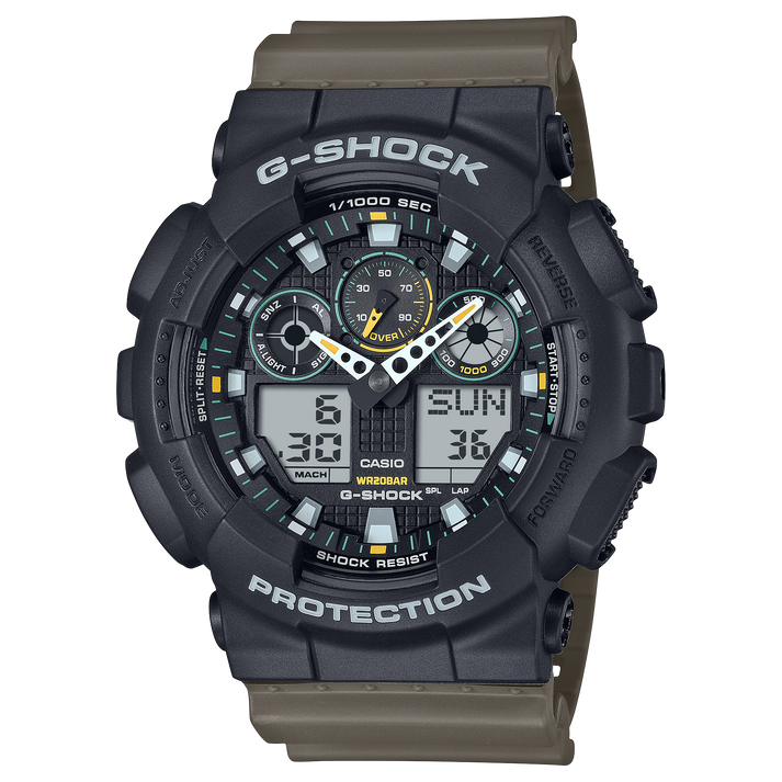 G-Shock ANALOG-DIGITAL GA100TU-1A3